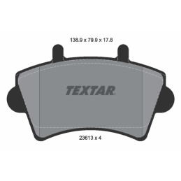 TEXTAR 2361301 Brake Pads