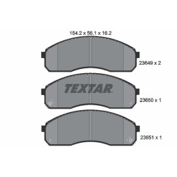 TEXTAR 2364901 Brake Pads