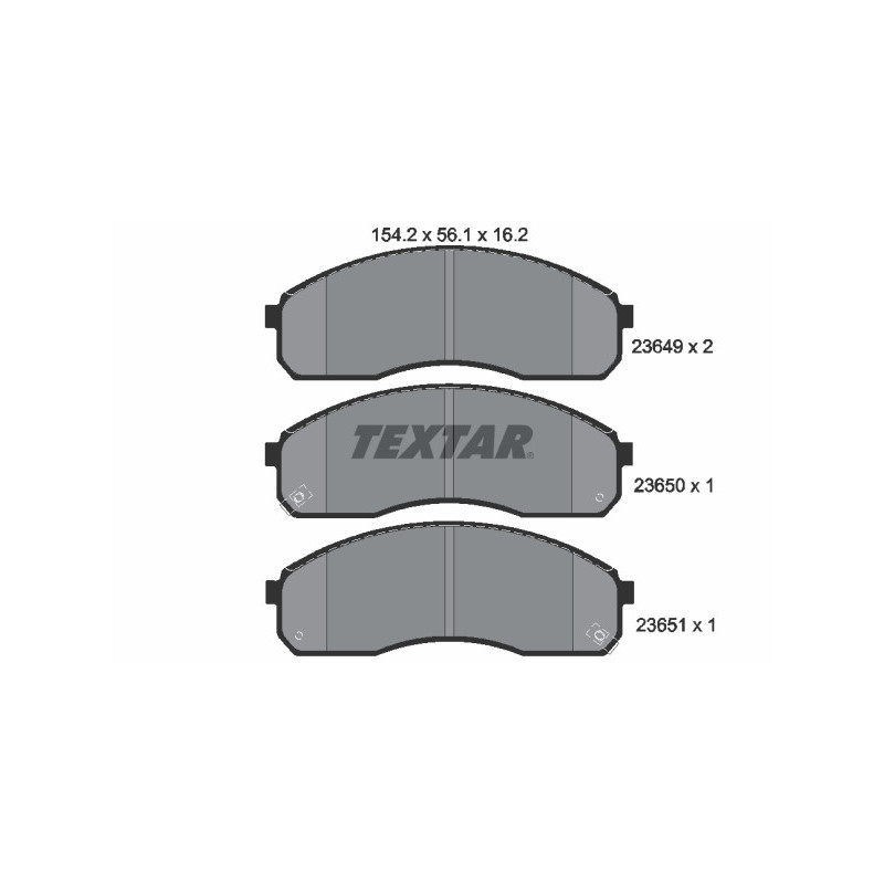 TEXTAR 2364901 Brake Pads