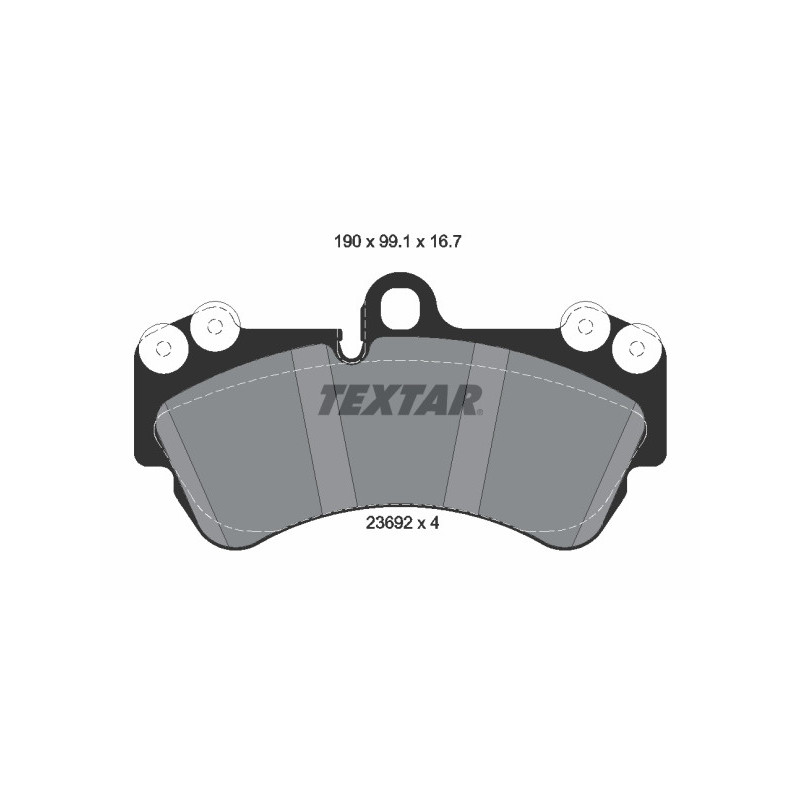 TEXTAR 2369202 Brake Pads