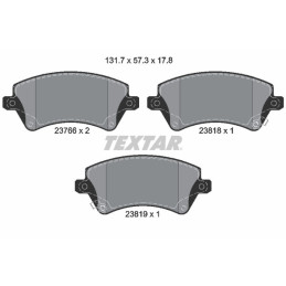 TEXTAR 2376601 Brake Pads