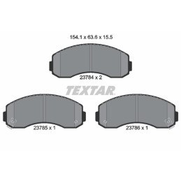 TEXTAR 2378401 Brake Pads