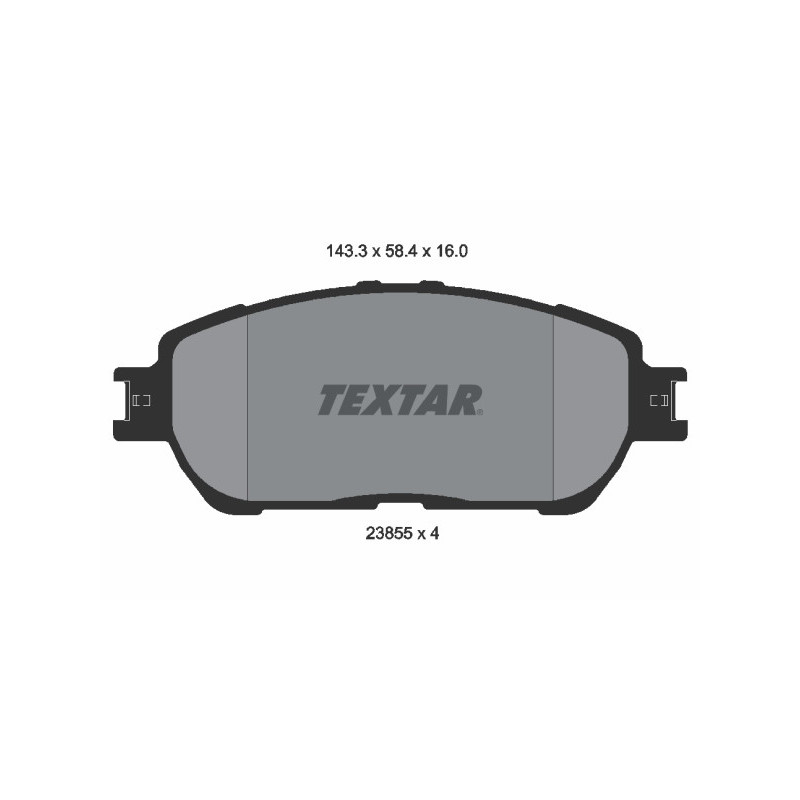 TEXTAR 2385501 Brake Pads