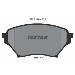 TEXTAR 2386301 Brake Pads
