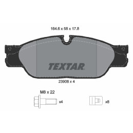 TEXTAR 2390801 Brake Pads