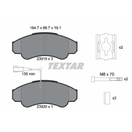 TEXTAR 2391901 Brake Pads