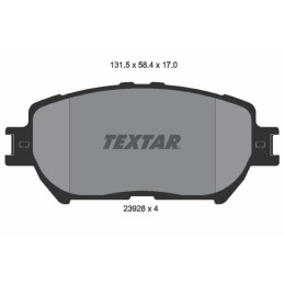 TEXTAR 2392801 Brake Pads
