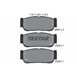 TEXTAR 2393101 Brake Pads
