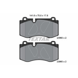 TEXTAR 2396001 Brake Pads