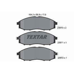 TEXTAR 2397001 Brake Pads