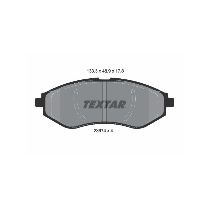 TEXTAR 2397401 Brake Pads