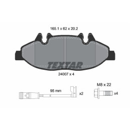 TEXTAR 2400701 Brake Pads