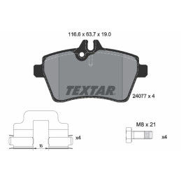 TEXTAR 2407701 Brake Pads