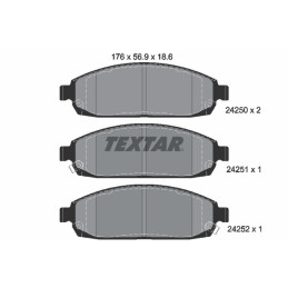 TEXTAR 2425001 Bremsbeläge