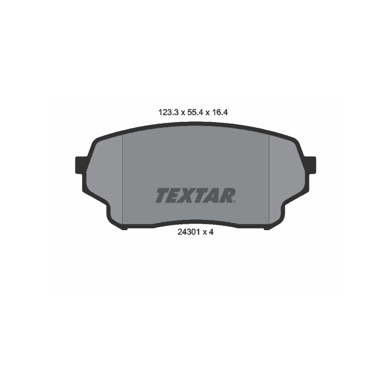 TEXTAR 2430101 Brake Pads