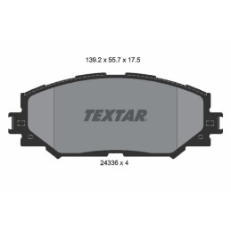 TEXTAR 2433601 Brake Pads