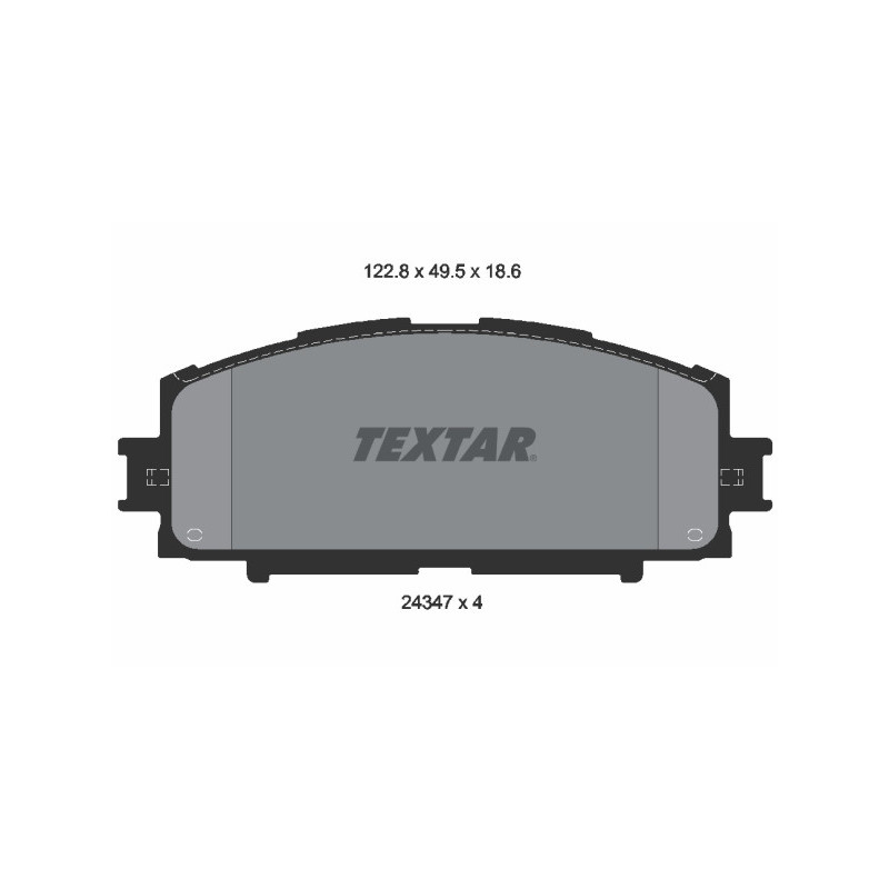 TEXTAR 2434701 Brake Pads