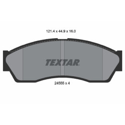 TEXTAR 2455501 Bremsbeläge
