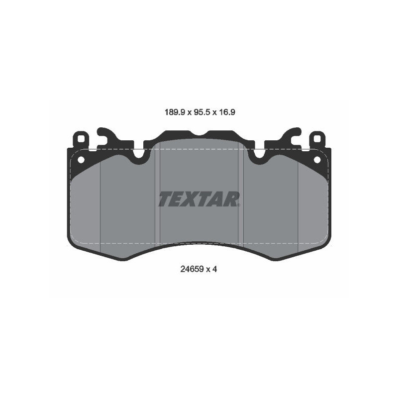 TEXTAR 2465901 Brake Pads