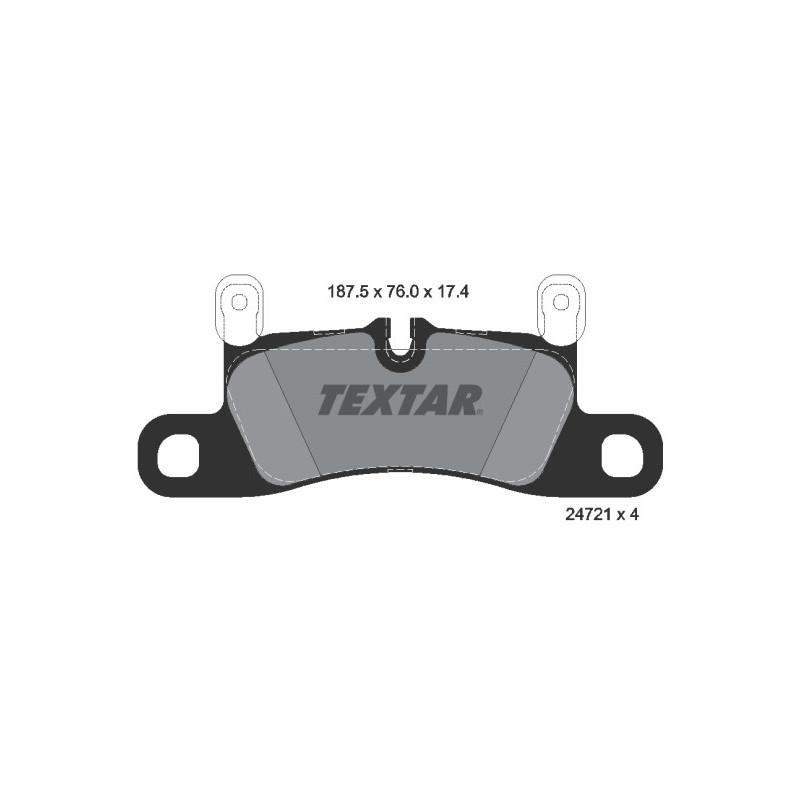 TEXTAR 2472102 Brake Pads