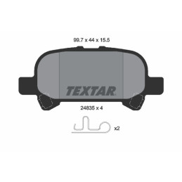 TEXTAR 2483501 Bremsbeläge