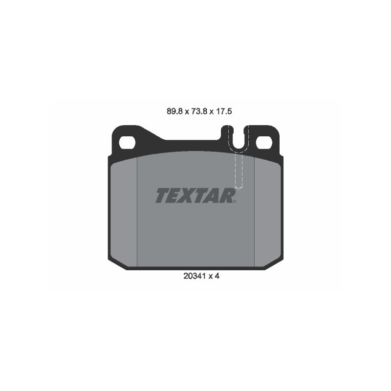 TEXTAR 2034110 Brake Pads