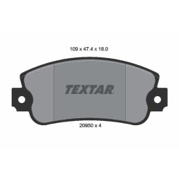 TEXTAR 2095005 Brake Pads