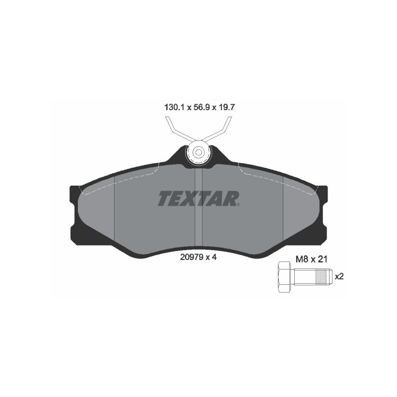 TEXTAR 2097904 Brake Pads