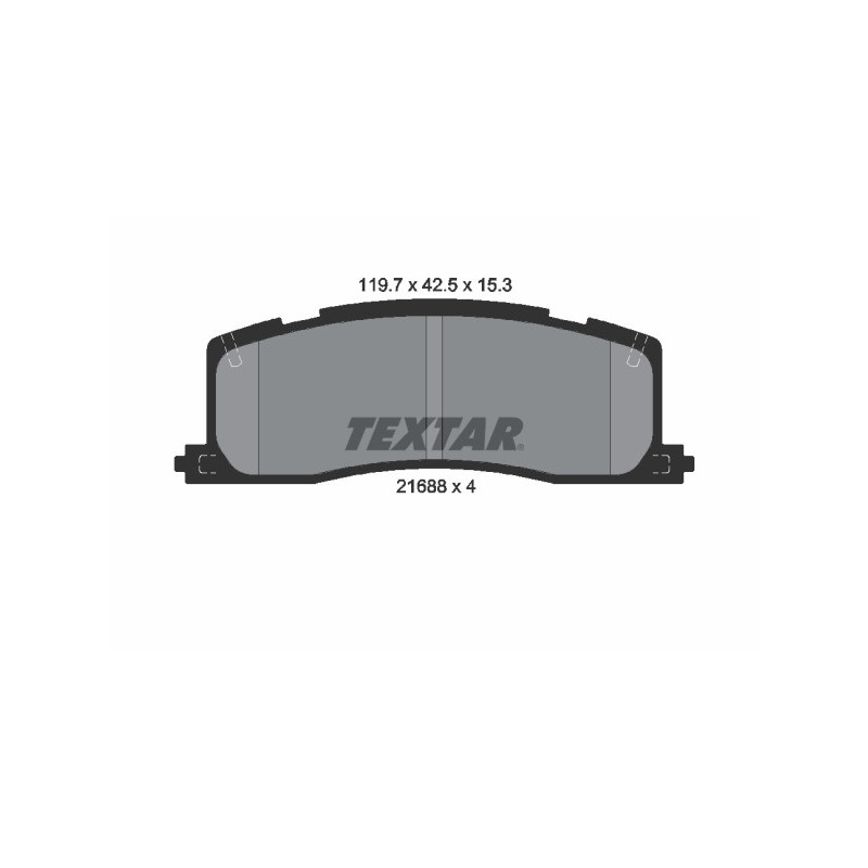 TEXTAR 2168801 Brake Pads