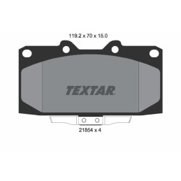 TEXTAR 2185401 Brake Pads