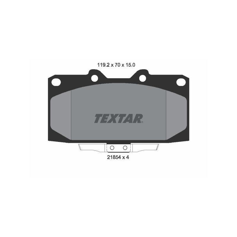 TEXTAR 2185401 Brake Pads