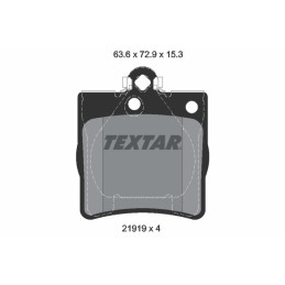 TEXTAR 2191981 Brake Pads