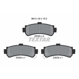 TEXTAR 2302301 Brake Pads