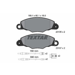 TEXTAR 2313503 Bremsbeläge