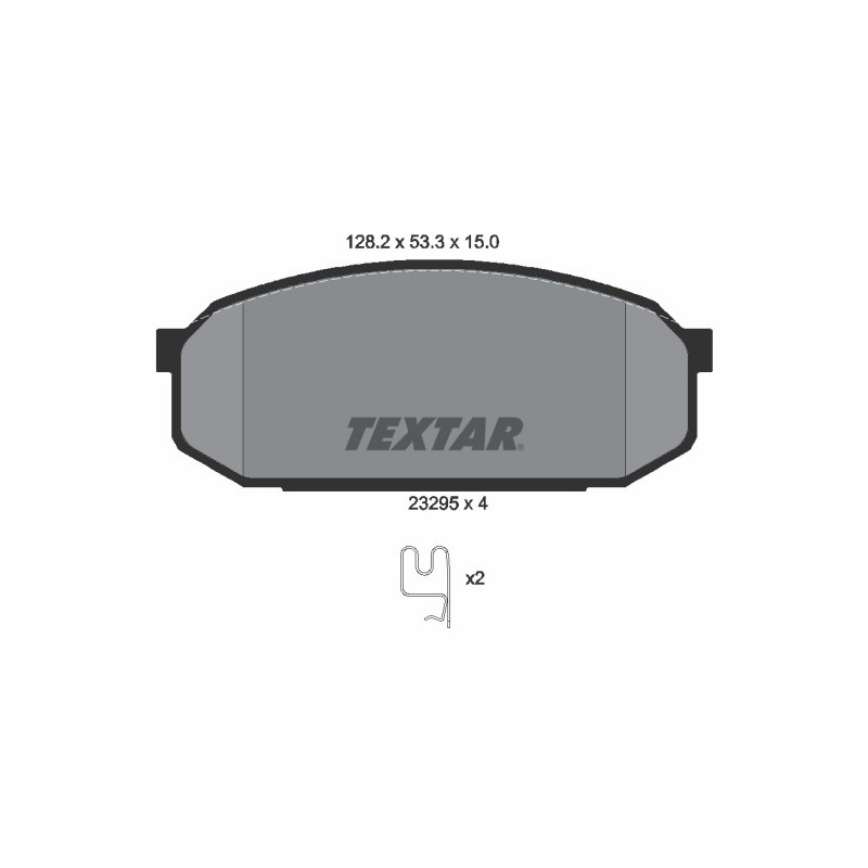 TEXTAR 2329501 Brake Pads
