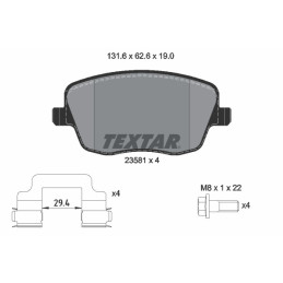 TEXTAR 2358101 Brake Pads