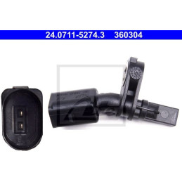Front Right ABS Sensor for Audi SEAT Skoda Volkswagen ATE 24.0711-5274.3