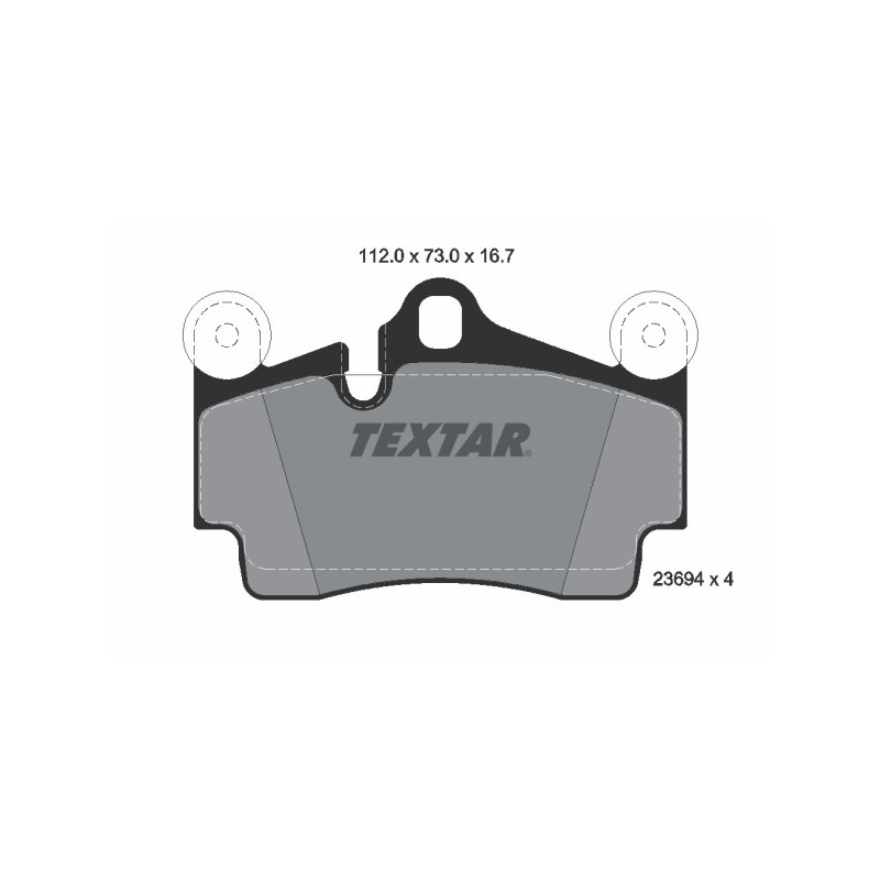 TEXTAR 2369481 Brake Pads