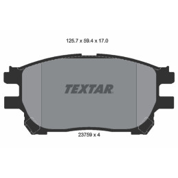 TEXTAR 2375901 Brake Pads