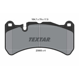 TEXTAR 2395501 Brake Pads