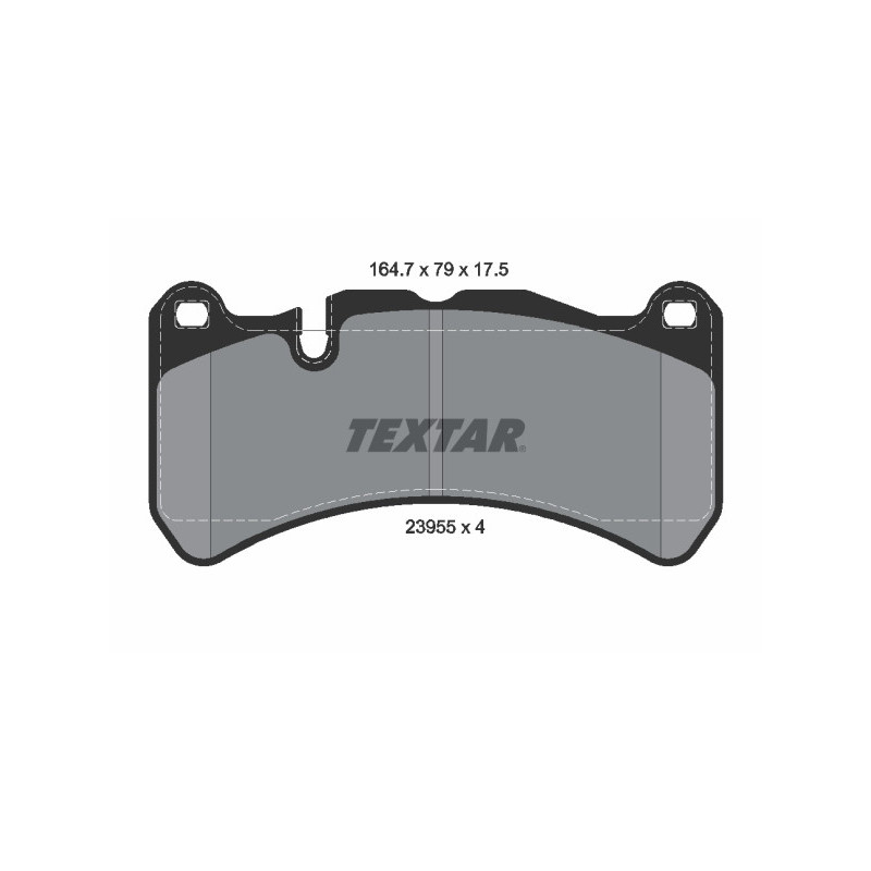 TEXTAR 2395501 Brake Pads
