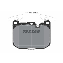 TEXTAR 2502801 Brake Pads