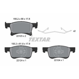 TEXTAR 2212301 Brake Pads