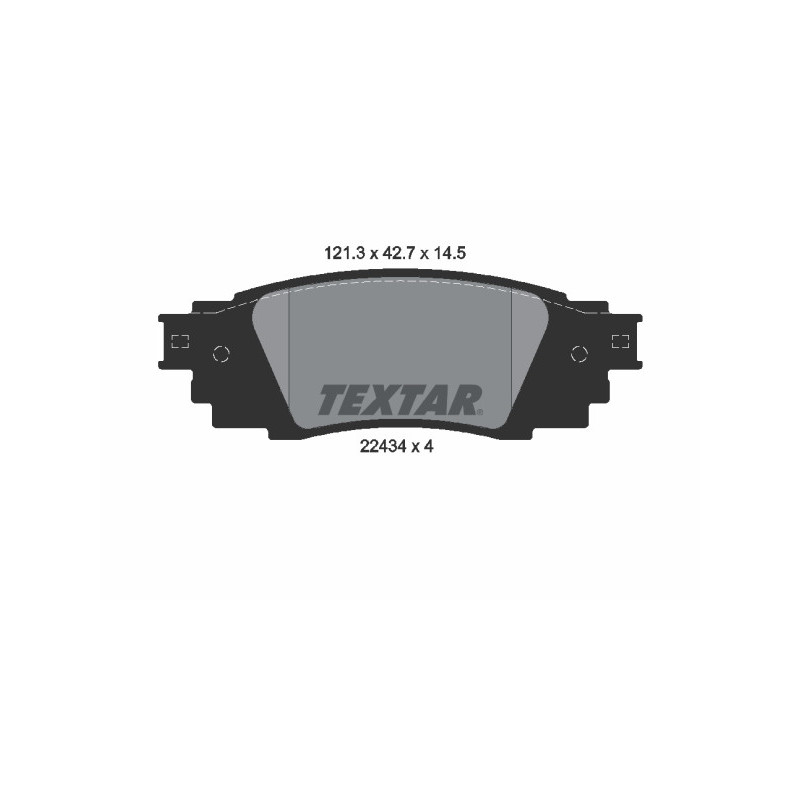 TEXTAR 2243401 Brake Pads