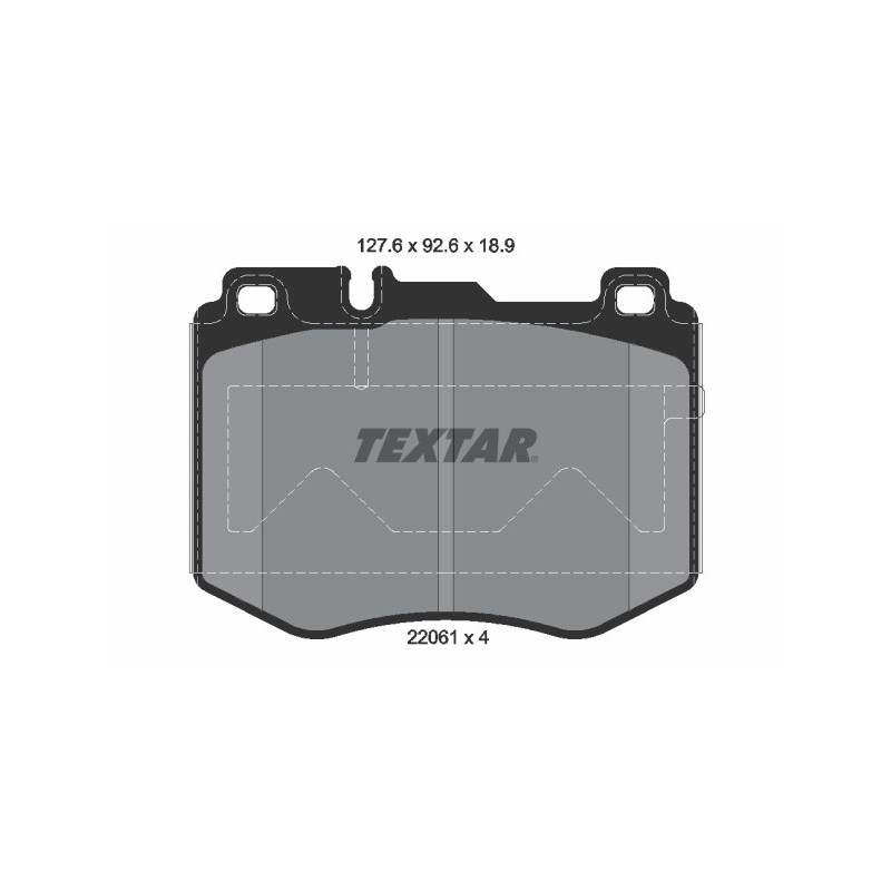 TEXTAR 2206101 Brake Pads