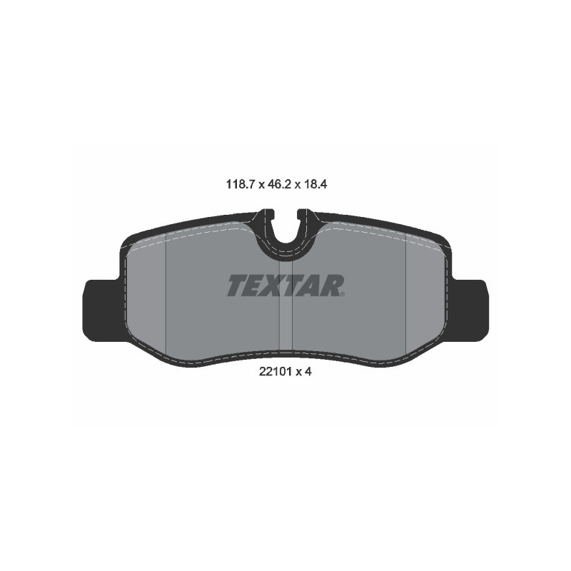 TEXTAR 2210101 Brake Pads