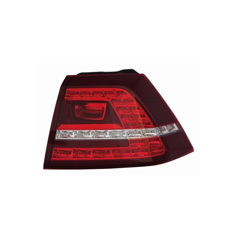 Zadné svetlo pravé LED pre Volkswagen Golf VII Hatchback (2012-2016) DEPO 441-19F3R-AE