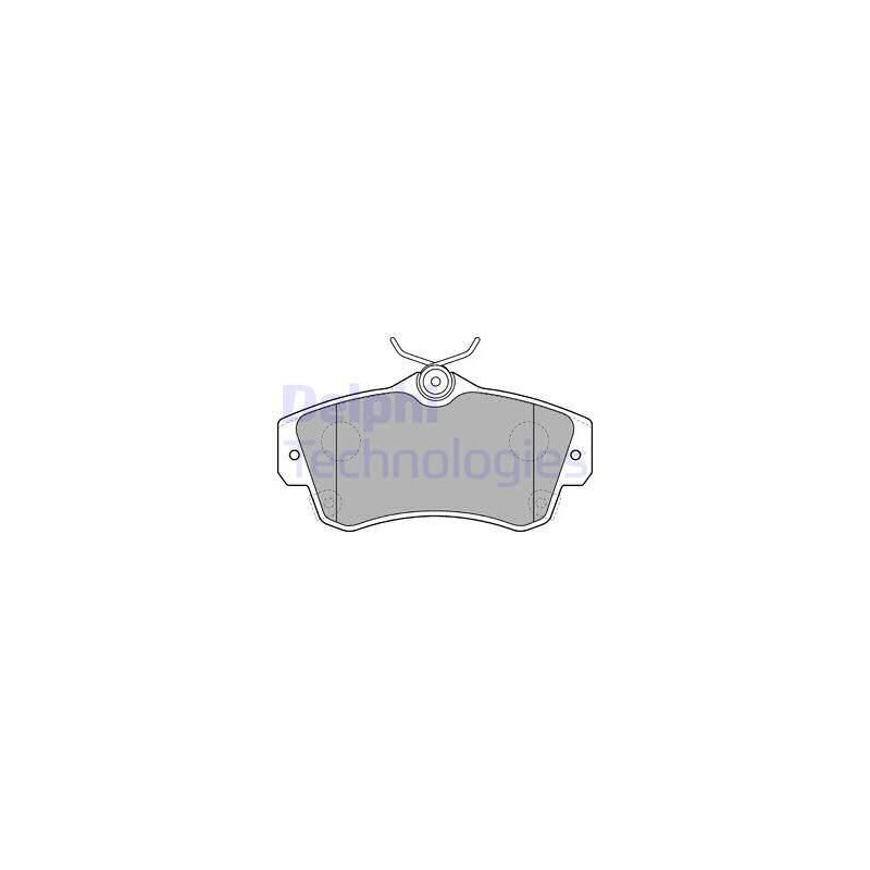 FRONT Brake Pads for Chrysler PT Cruiser DELPHI LP1522