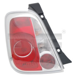 Zadní světlo Levé pro Abarth FIAT 500 Hatchback (2007-2015) TYC 11-11284-01-2