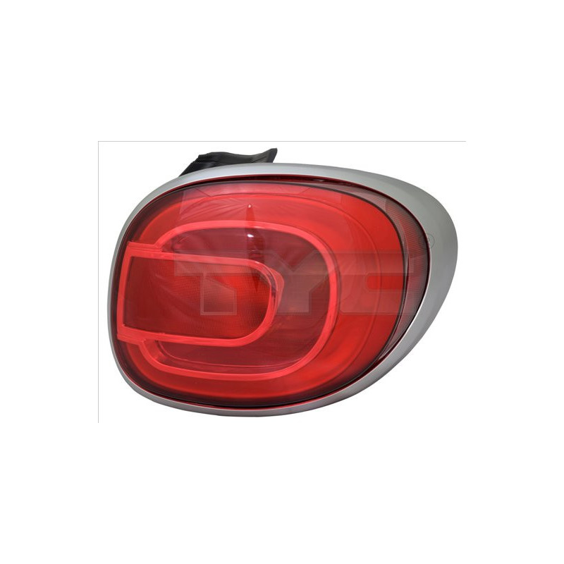 Zadné svetlo pravé pre Fiat 500L Trekking (2012– ) TYC 11-12363-16-2